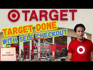 Target done with self checkout?