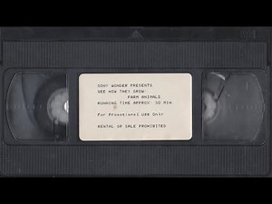 See How They Grow: Farm Animals (Promotional Copy)