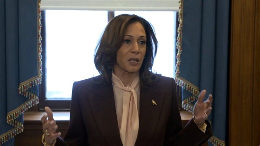 Harris speaks after certifying Trump's election victory