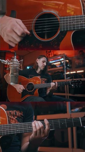 Guitar Riffs for a "Prog Metal Song" (But Practicing on Acoustic)