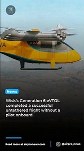 Wisk Aero Achieves First Flight of Fully Autonomous eVTOL