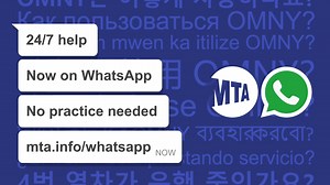 24 reactions · 23 comments | Need to get in touch? We're just a text away!  We offer 24/7 customer assistance via WhatsApp. Chat with us: mta.info/whatsapp | Metropolitan Transportation Authority - MTA | Facebook