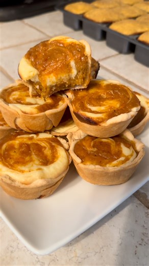 Maria L. Howard on Instagram: "Way back Wednesday. ✨Mini sweet potato pie cheesecakes ✨ Crust: Store bought pie shells White chocolate cheesecake: 2 blocks cream cheese at room temp 1/2 cup & 2 tbsp of sugar 1 tbsp of all purpose flour 1 tbsp of heavy whipping cream 2 eggs room temp 1 tsp of pure vanilla extract 1/2 cup of white chocolate chips melted For the sweet potato mixture: Now I done told y’all 50/11 times do not measure this part. Because the best way to make anything with sweet potatoe