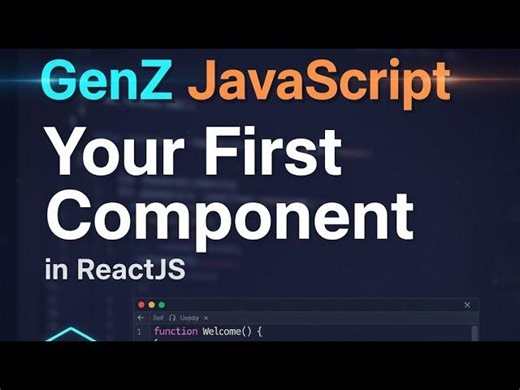 Learn ReactJS with GenZ JavaScript Series: Your First Component | Shivraj Singh Deopa posted on the topic | LinkedIn