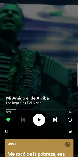 Los Inquietos Del Norte: Mi Amigo El De Arriba