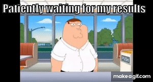 Family Guy peter waiting meme template on Make a GIF