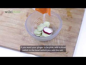 How to Make Pickled Ginger