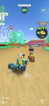 Mario Kart Tour - Hammer Bro in SNES Donut Plains 1T (Wendy Cup)