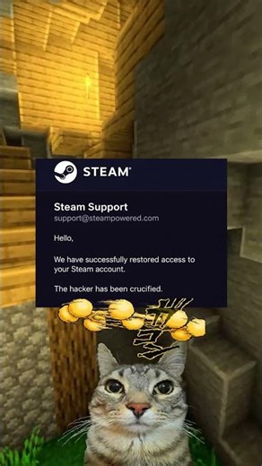 Steam Support is too good
