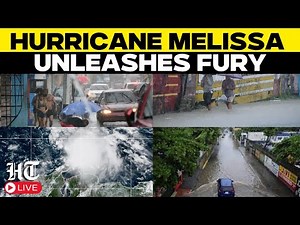 Live | Hurricane Melissa HITS Jamaica as the Most Powerful Storm in 2025 | Devastation Unleashes!