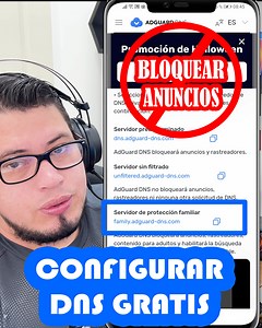 Como Configurar un DNS para BLOQUEAR ANUNCIOS en Android y PC Gr4tis. #DNS #publicidad #anuncios #dnsadguard #android #pc | PC fácil Digital