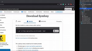 Creating a new Symfony 5 Project