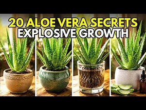 20 Secrets to Growing Aloe Vera FAST and EASY