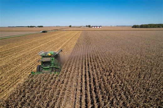 Kansas corn harvest is off to a slow start