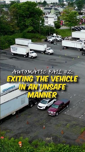 THESE ARE 6 AUTOMATIC FAILS ❌ ON THE CDL ROAD TEST🚛❌