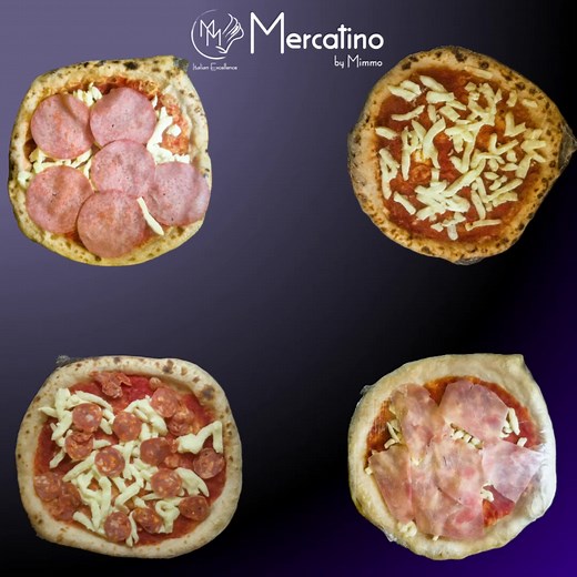 𝗡𝗘𝗨 𝗶𝗺 𝗠𝗲𝗿𝗰𝗮𝘁𝗶𝗻𝗼: Hol' dir unsere tiefgekühlte ORIGINAL Mimmo-Pizza🍕 für daheim. Wähle aus den Sorten Margherita, Salami, Diavolo und Cotto. Einfach bei 200-250°🔥 8-10 Minuten ins Rohr geben und schon schmeckts wie bei uns im Ristorante😋 | Da Mimmo