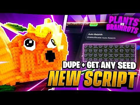 🧠🌻 PLANTS vs BRAINROTS Script | Auto Farm, Auto Attack & Story Mode Update (2025)