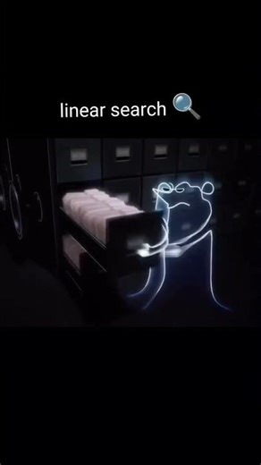 linear search 🔍 #search #shorts #computer #dsa