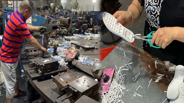 High-Speed Manufacturing of Durable Recycled TPR Soles