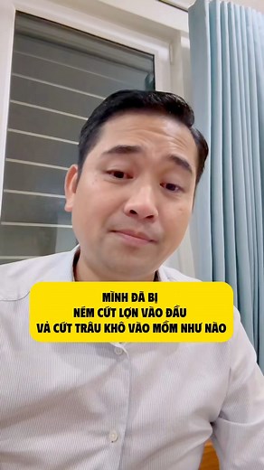 Mình đã bị ném cứt lợn vào đầu và bị cứt trâu khô và vào mồm như thế nào. #huynhansam #cuocsonghuynhansam #anhbansamvuive #jungkian #kojamart | Cuộc Sống Huy Nhân Sâm