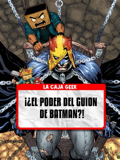 ¡¿EL PODER DEL GUION DE BATMAN?! | #LaCajaGeek #DCcomics #Batman | The Batman