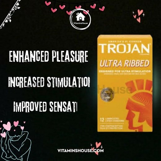 Trojan Ultra Ribbed: Maximum Sensation 💖🍌