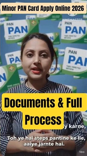 Minor PAN Card Apply Online 2026 | Documents & Full Process #minor #pancard ‪@info.solution‬