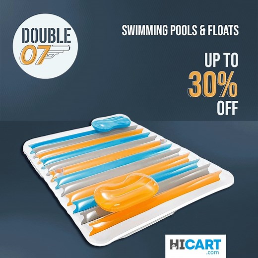 Float your way into a fabulous summer with our Swimming Pools & Inflatables and create unforgettable memories of fun 🤽‍♀️🏄‍♀️🏊‍♂️ AND GUESS WHAT? Your 30% OFF awaits you! Click on the below link & BUY NOW👇 https://bit.ly/3CZqz1b | HiCart.com