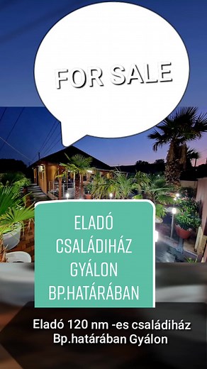 Eladó exclusive családiház Bp.határában Gyálon 120nm lakóterület 386nm telek tel: 0670-257-4930 telephone:0036702574930 contact:forsalehome@freemail.hu #eladó #családiház #sale #sales #salehome#luxury #luxuryhomes #ingatlan #ingatlanos #eladóingatlan #gyál #budapest #pestmegye #pest #eladóház #house #forsale #forsalehomes #otthon #ingatlanspecialista #ingatlanpiac #nekedbe #neked #f #foryou #for #foryoupage #nekedbelegyen #trending #2023 #elado #csaladihaz #lakás #eladóingatlan #eladoingatlan #p