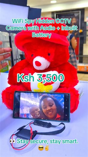 👀 Stay secure, stay smart. WiFi Spy Hidden CCTV Camera with Audio Inbuilt Battery — compact, powerful, and always watching when you’re not. 🔐📹 #hiddencamera #securitycamera #wificctv #goviral #kevicitechsolutions | KeviciTech Solutions