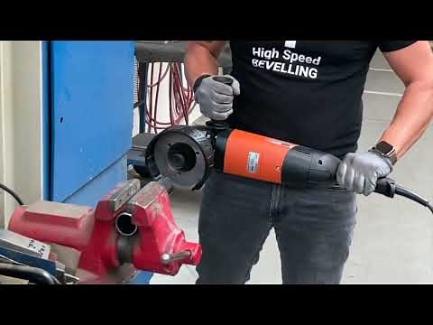 Twister - Pipe edge bevelling tool, Simple and extremely fast tube beveling
