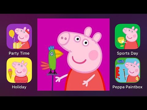 Peppa Pig Polly Parrot - Educational Mobile Game App for iOS & Android - Gameplay