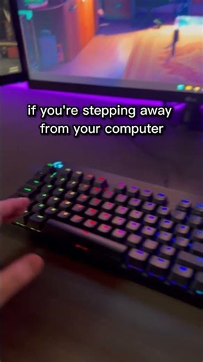 Useful PC tip 3: How to quickly lock PC #pctricks #tech #techhelp #techtips