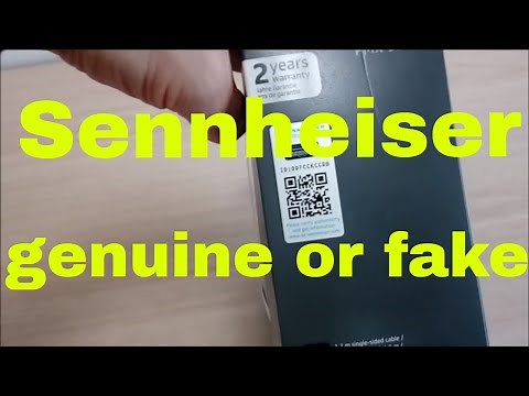 How to check my Sennheiser is genuine or fake counterfeit using Sennheiser Authentication Page
