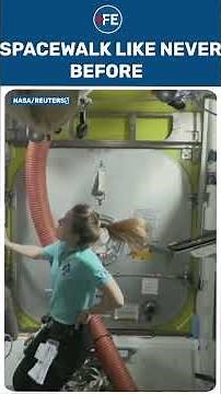 Spacewalk Like Never Before: Stunning Views and Incredible Moments Outside the Spacecraft | #shorts
