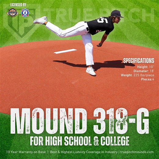True Pitch Mound 318-G