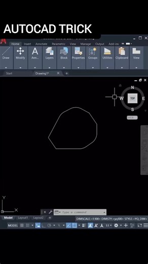 Calcular áreas irregulares en AutoCAD no tiene por qué ser una pesadilla. 📐 Olvídate de ir punto por punto; con el comando BO creas el contorno automático y MEASUREGEOM hace el resto por ti. Nadie te dice que así de fácil se evitan errores en tus planos... mira cómo lo selecciono. #autocad #Ingenieria #autocadtutorial #diseño #DibujoTecnico