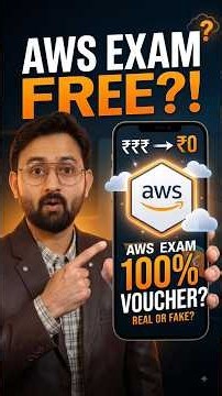 AWS Certification Free in 2026? The Truth About 100% Exam Vouchers #shorts #shortsfeed #shortvideo