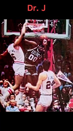 Vintage Dr. J was ahead of his time 🤯🤯 #NBA #DrJ #GOAT | Two Three Gaming