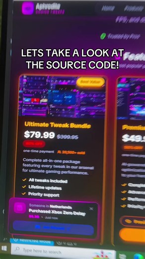 APHRODITE IS THE BEST TWEAKS! THEY SELL AMAZING PRODUCTS FOR $70 AND A BUNCH OF POWERSHELL COMMANDS ❤️❤️❤️