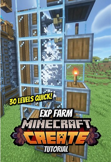 Minecraft Quick EXP Farm Create Mod