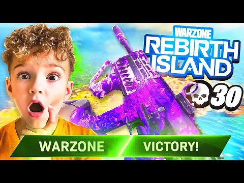 FIRST REBIRTH ISLAND WIN! While Using NEW META AMR9 *NEW PR*