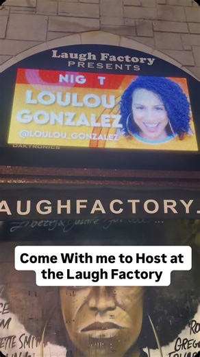 LouLou Gonzalez on Instagram: "Spend a Night with me Hosting The @laughfactoryhw"