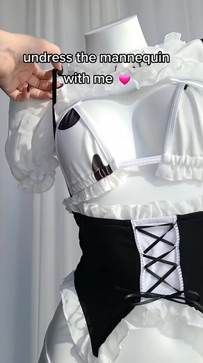 undress and pack ☁️ #kawaii #asmr #cosplay #cow #anime