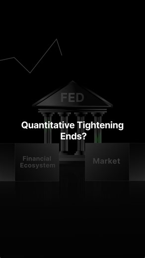 Crypto | Forex | Investing on Instagram: "Fed Ends Quantitative Tightening — What This Means for Stocks, Crypto & Global Markets | TradingBeast_QTX The US Federal Reserve just ended Quantitative Tightening. That means the liquidity drain is finally stopping. Stocks, emerging markets, and even crypto now get room to breathe. This isn’t money printing yet… but it removes the biggest headwind from markets. 💾 Save this & follow @TradingBeast_QTX for macro clarity — not noise. #QuantitativeTi