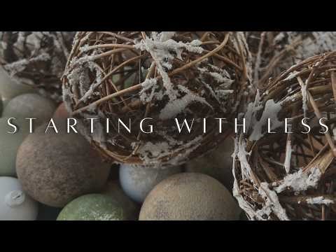 Starting With Less: Deep Clean + Declutter My Garage