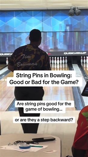 String pins are officially here… and bowlers are split. Some say they’re the future, lower costs, more centers staying open. Others say they change pin action and scoring in ways that matter. I’m not here to yell. I’m here to talk about what this actually means for bowling. So let’s hear it 👇 Are string pins good for the game… or a step backward? #bowling #stringpins #bowlingnews #bowlingdebate #tenpinbowling