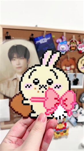 Valentine’s Perler Beads Challenge: Adorable Usagi Designs