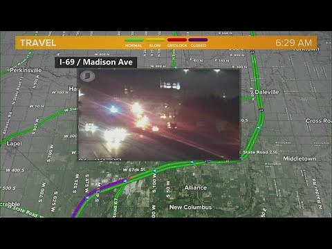 Fatal crash on I-69 between Anderson and Pendleton