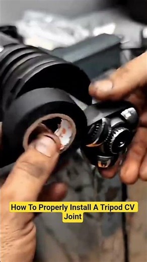 How To Properly Install A Tripod CV Joint